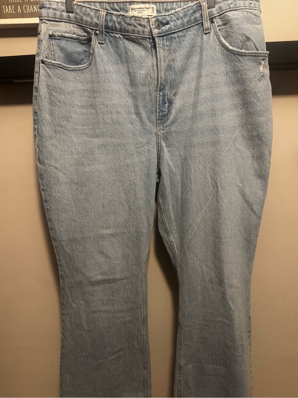 Abercrombie & Fitch Vintage Flare High-Rise curve Love Women's Jeans